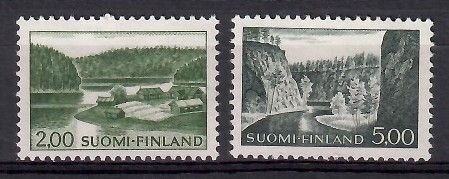 Znaczek Finlandia 1964 Mi 587-588x Czyste **
