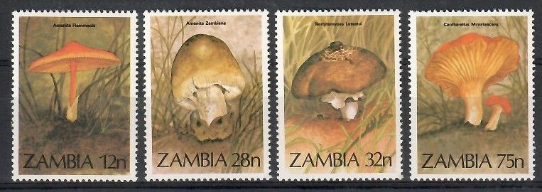 Znaczek Zambia 1984 Mi 325-328 Czyste **