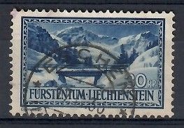 Znaczek Liechtenstein 1936 Mi A151 Stemplowane