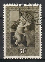 Znaczek Liechtenstein 1951 Mi 307 Stemplowane