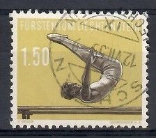 Znaczek Liechtenstein 1957 Mi 356 Stemplowane