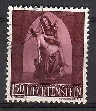 Znaczek Liechtenstein 1957 Mi 364 Stemplowane