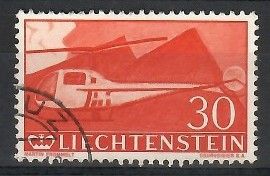 Znaczek Liechtenstein 1960 Mi 391 Stemplowane