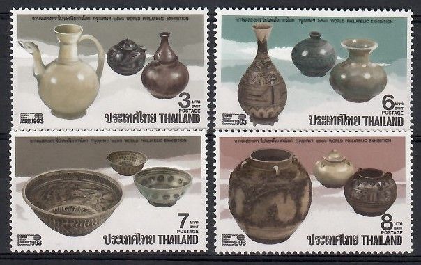 Tajlandia 1993 Mi 1544-1547 Czyste **