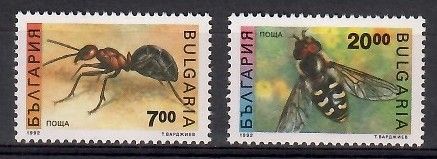 Znaczek Bułgaria 1992 Mi 3998-3999 Czyste **