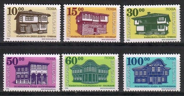 Znaczek Bułgaria 1996 Mi 4245-4250 Czyste **