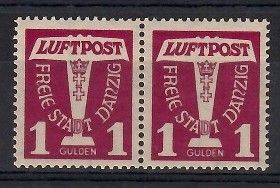 Znaczek Wolne Miasto Gdańsk 1935 Mi 255 Czyste **