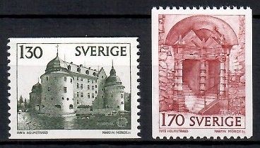 Znaczek Szwecja 1978 Mi 1014-1015 Czyste **