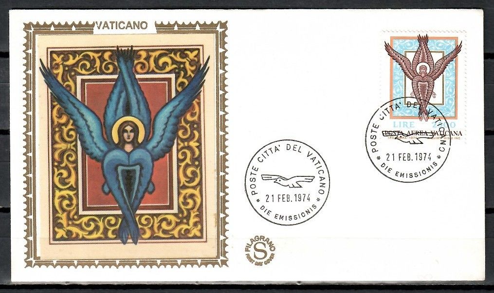 Znaczek Watykan 1974 Mi 632 FDC