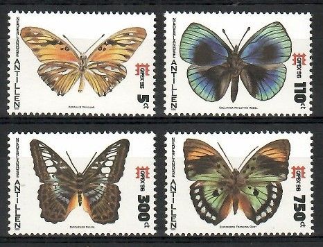 Znaczek Antyle Holenderskie 1996 Mi 866-869 Czyste **
