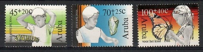 Znaczek Aruba 1986 Mi 18-20 Czyste **