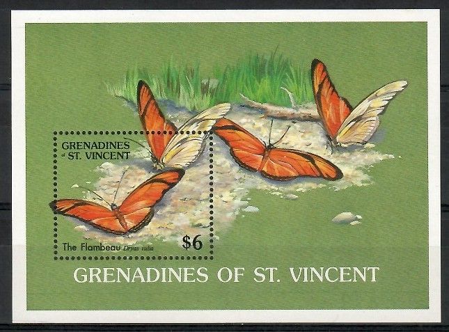Znaczek Grenadines of St Vincent 1989 Mi bl 46 Czyste **