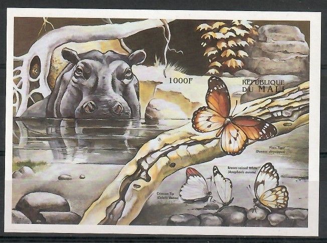 Znaczek Mali 1997 Mi bl 103B Czyste **