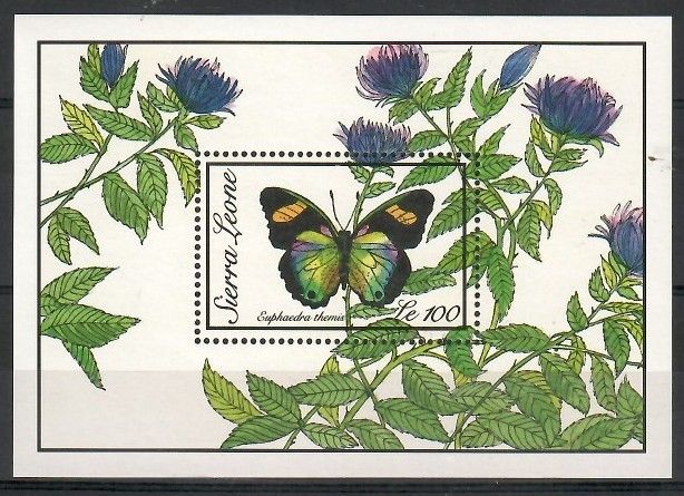 Znaczek Sierra Leone 1989 Mi bl 109 Czyste **