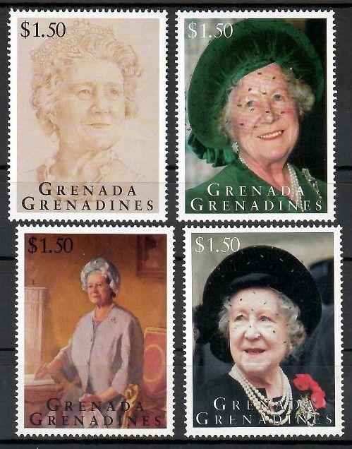 Znaczek Grenada i Grenadyny 1995 Mi 2082-2085 Czyste **