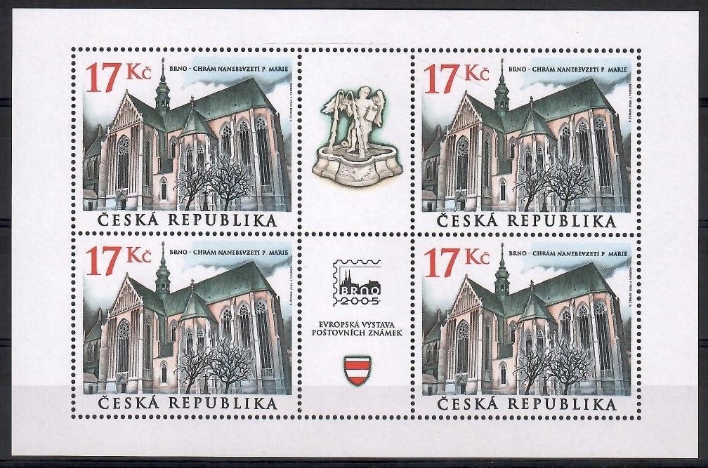 Znaczek Czechy 2004 Mi ark 389 Czyste **