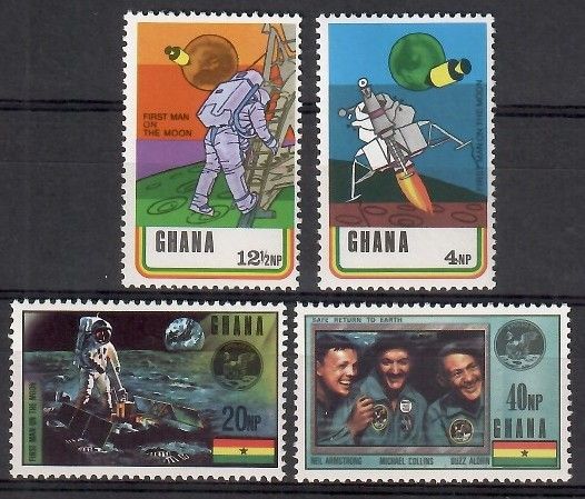 Znaczek Ghana 1970 Mi 397-400 Czyste **