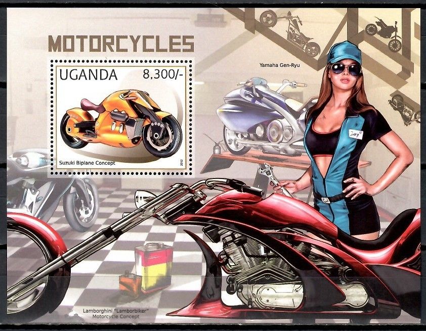 Znaczek Uganda 2012 Mi bl 393 Czyste **