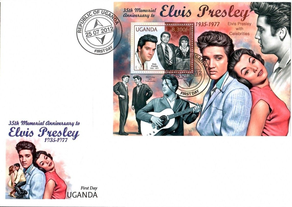 Znaczek Uganda 2012 Mi bl 385 FDC