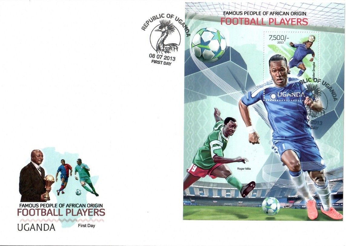 Znaczek Uganda 2013 Mi bl 431 FDC