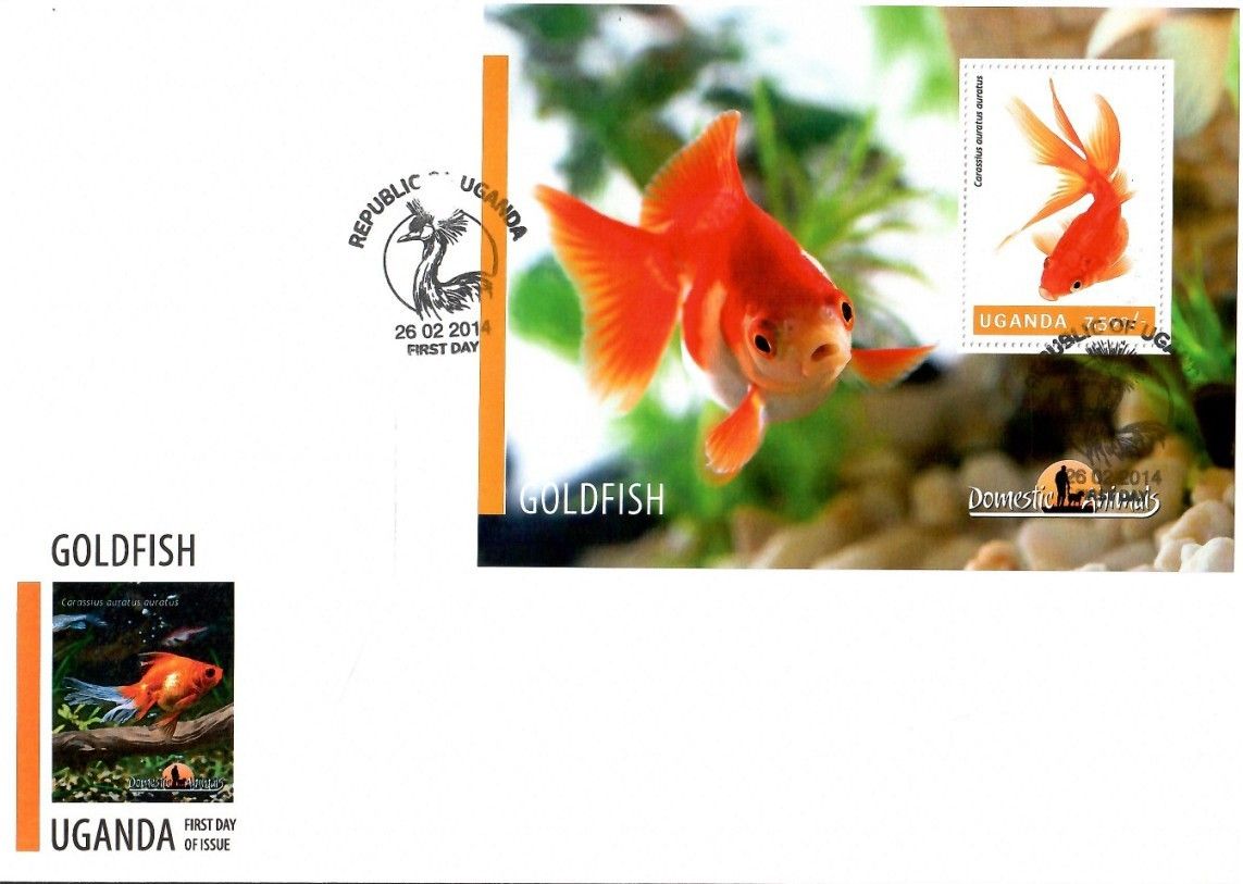 Znaczek Uganda 2014 Mi bl 463 FDC
