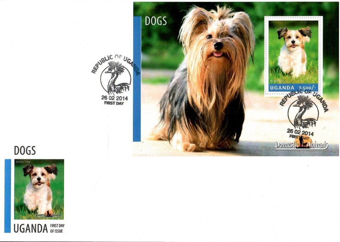 Znaczek Uganda 2014 Mi bl 469 FDC