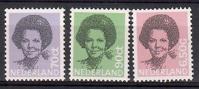 Znaczek Holandia 1982 Mi 1200-1202 Czyste **