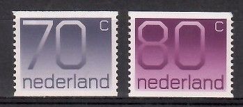 Znaczek Holandia 1991 Mi 1415-1416C Czyste **
