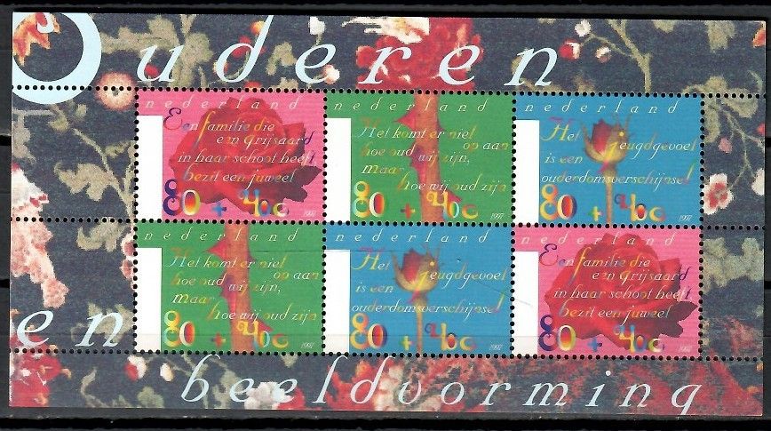 Znaczek Holandia 1997 Mi bl 53 Czyste **