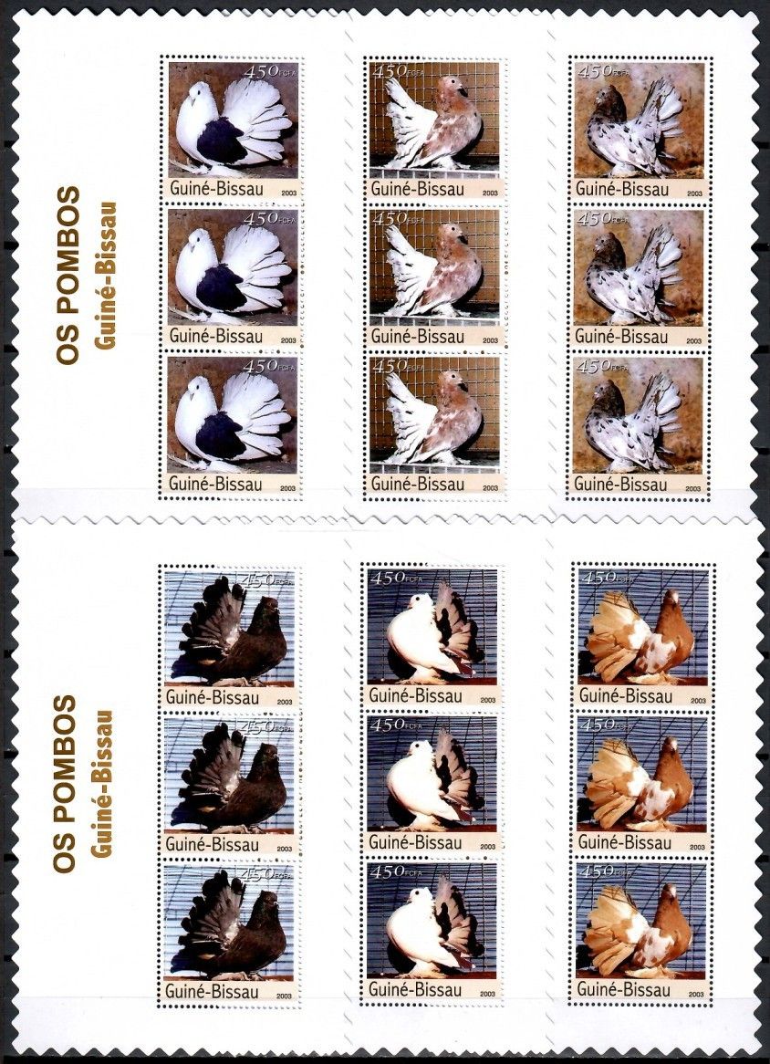 Znaczek Gwinea Bissau 2003 Mi lx ark 2476-2481 Czyste **