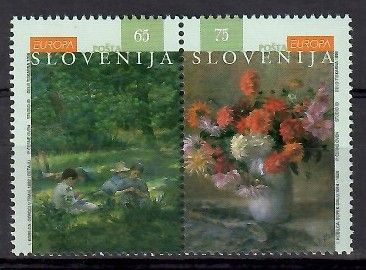 Znaczek Słowenia 1996 Mi 142-143 Czyste **