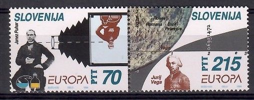 Znaczek Słowenia 1994 Mi 80-81 Czyste **