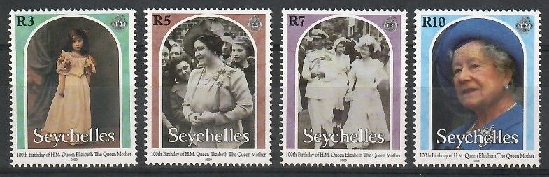 Znaczek Seszele 2000 Mi 846-849 Czyste **