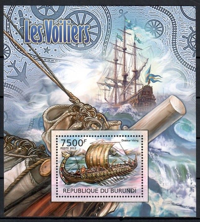 Znaczek Burundi 2012 Mi bl229 Czyste **