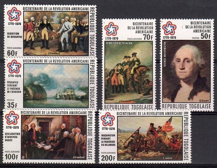 Znaczek Togo 1976 Mi 1144-1149 Czyste **
