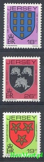 Znaczek Jersey 1988 Mi 439-441 Czyste **