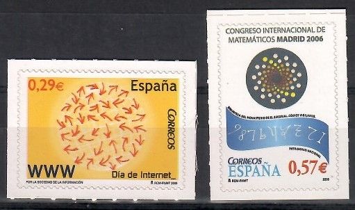 Znaczek Hiszpania 2006 Mi 4131-4132 Czyste **