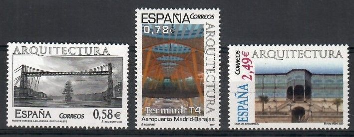 Znaczek Hiszpania 2007 Mi 4219-4221 Czyste **