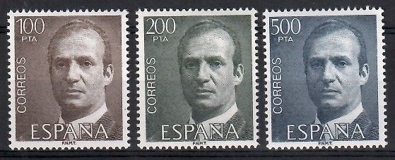 Znaczek Hiszpania 1981 Mi 2517-2519x Czyste **