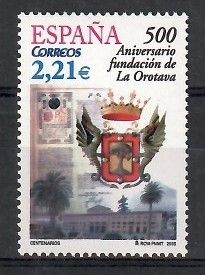 Znaczek Hiszpania 2005 Mi 4077 Czyste **