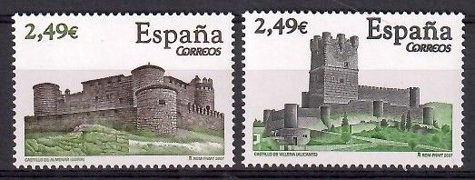 Znaczek Hiszpania 2007 Mi 4254-4255 Czyste **