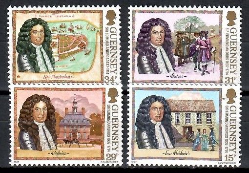 Znaczek Guernsey 1987 Mi 393-396 Czyste **