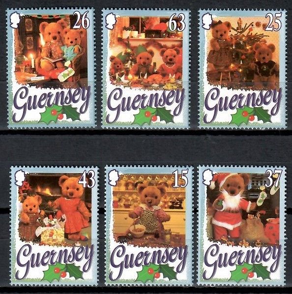 Znaczek Guernsey 1997 Mi 747-752 Czyste **