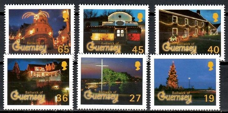 Znaczek Guernsey 2001 Mi 907-912 Czyste **