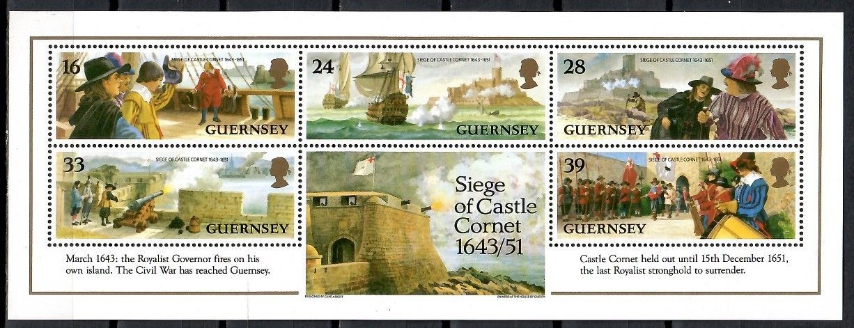 Znaczek Guernsey 1993 Mi bl 10 Czyste **