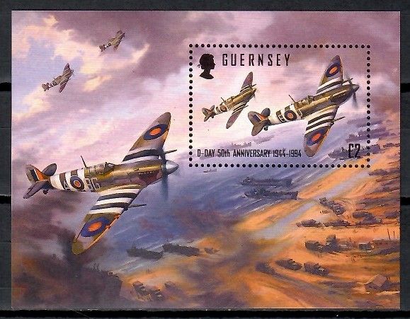 Znaczek Guernsey 1994 Mi bl 11 Czyste **