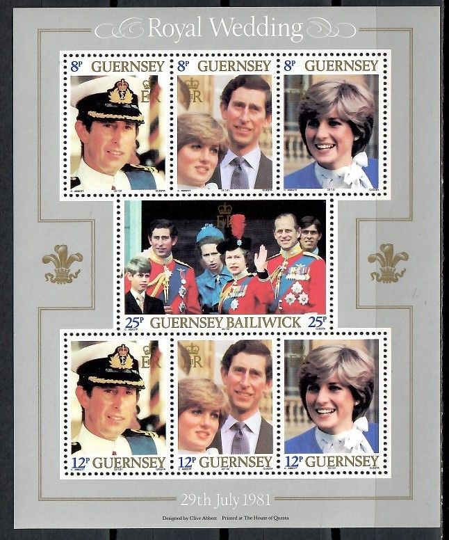 Znaczek Guernsey 1981 Mi bl 3 Czyste **