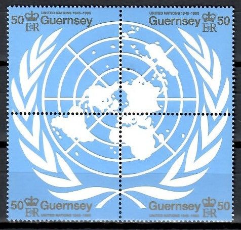Znaczek Guernsey 1995 Mi 678-681 Czyste **