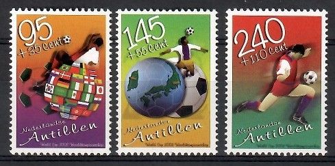 Znaczek Antyle Holenderskie 2002 Mi 1143-1145 Czyste **