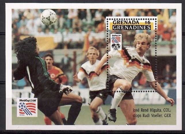 Znaczek Grenada i Grenadyny 1993 Mi bl 285 Czyste **